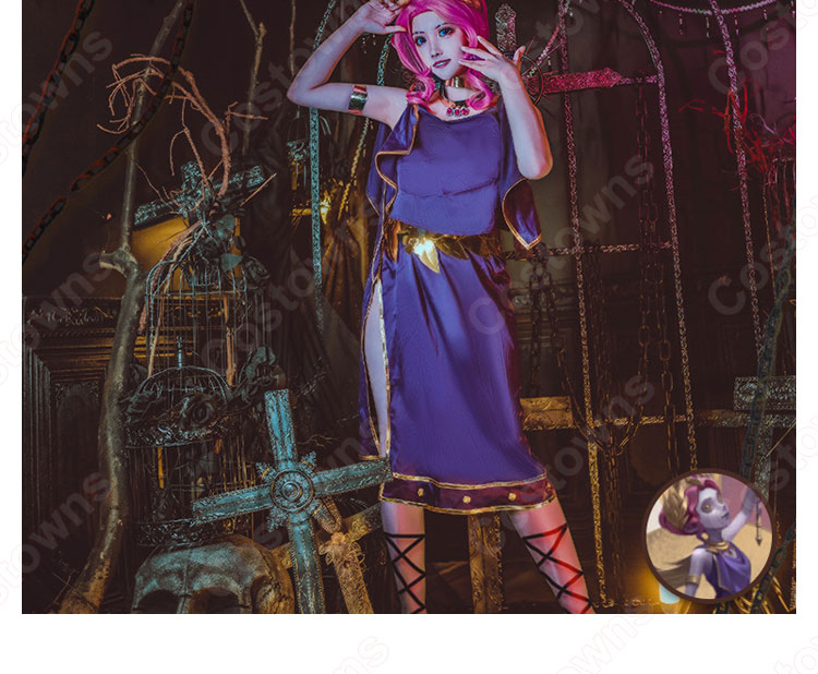 IdentityV 第五人格 夢の魔女(イドーラ) 信者 逆位置の審判 コスプレ衣装 【アイデンティティV 】ハンター スキン cosplay 仮装 変装-3