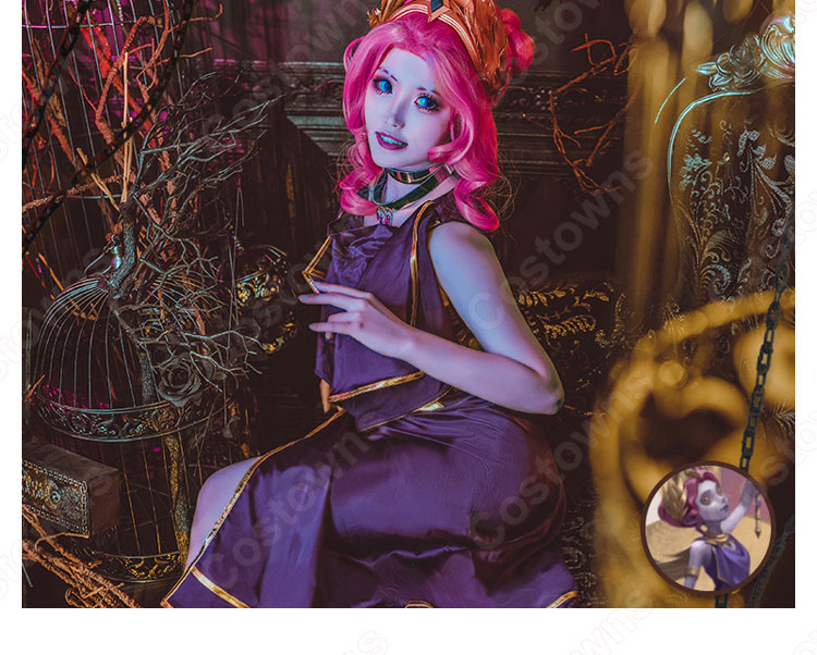 IdentityV 第五人格 夢の魔女(イドーラ) 信者 逆位置の審判 コスプレ衣装 【アイデンティティV 】ハンター スキン cosplay 仮装 変装-2