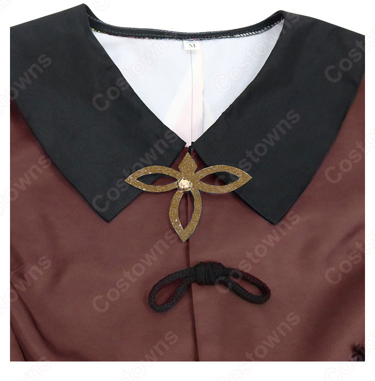 胡桃(ふーたお)(英:Hu Tao/中:胡桃)コスプレ衣装 『原神』 璃月(りーゆぇ) 往生堂 登場人物 仮装・変装衣装-4