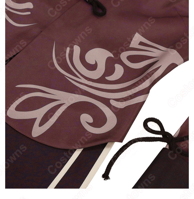 胡桃(ふーたお)(英:Hu Tao/中:胡桃)コスプレ衣装 『原神』 璃月(りーゆぇ) 往生堂 登場人物 仮装・変装衣装-5