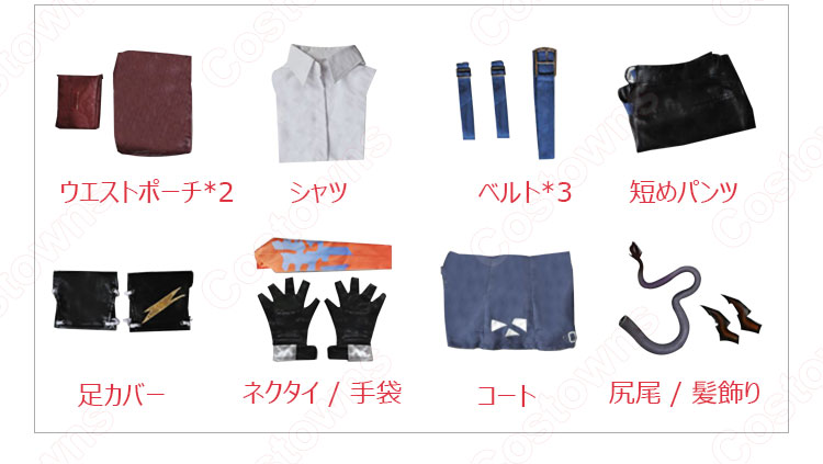 チェン（陳） コスプレ衣装 『アークナイツ/Arknights』の登場人物の仮装 コスチューム-11