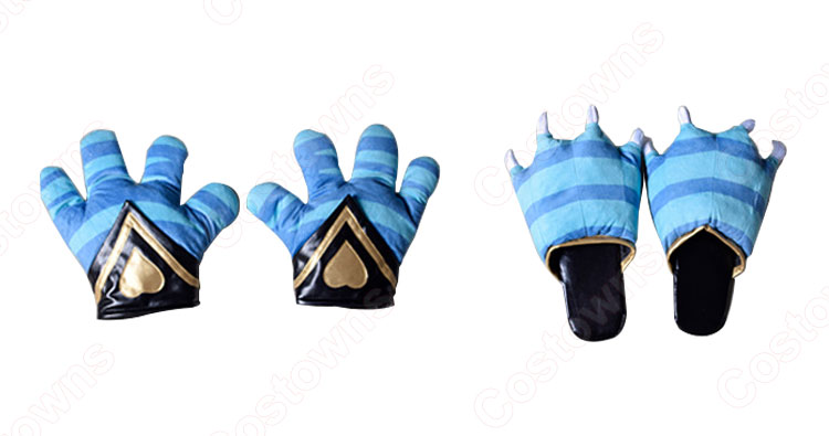 IdentityV 第五人格 傭兵(ナワーブ・サベダー) チェシャ猫 猫の爪 手袋 スリッパ コスプレ道具 【アイデンティティV 】サバイバー スキン cosplay 小物-2