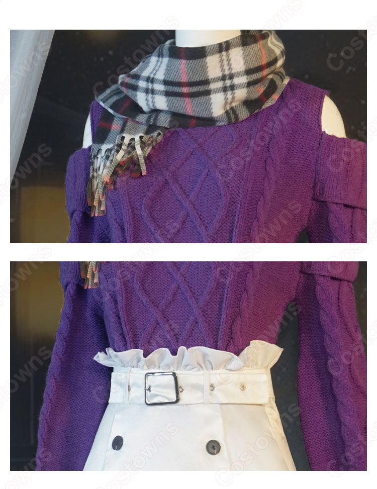 刻晴（こくせい）セーター 日常服 コスプレ衣装 原神(げんしん