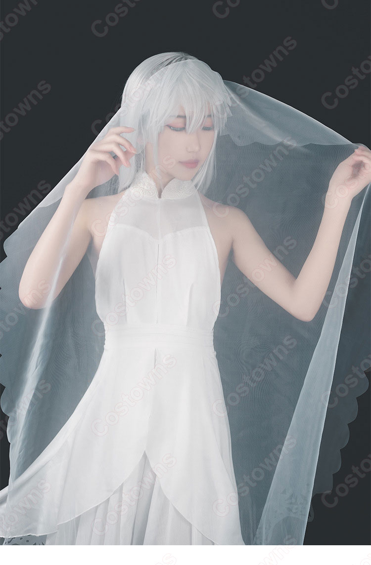 ドールズフロントライン　運命の　ウエディングドレス　コスプレ　衣装 ドールズフロントライン(ドルフロ) ゲパードM1 ウェディング
