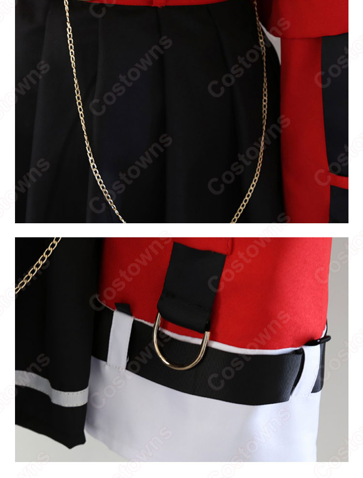 スカイフレア(Skyfire) 制服 コスプレ衣装 『アークナイツ/Arknights』の登場人物の仮装 コスチューム-8