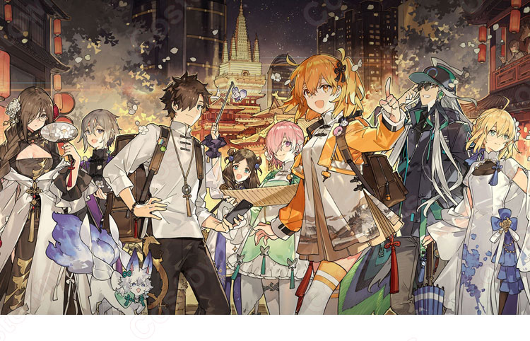 Fate アルトリア・ペンドラゴン(アーサー王) チャイナドレス コスプレ衣装 『Fate/Grand Order』 四周年テーマ賀図 チャイナ風 cosplay 仮装 変装-1