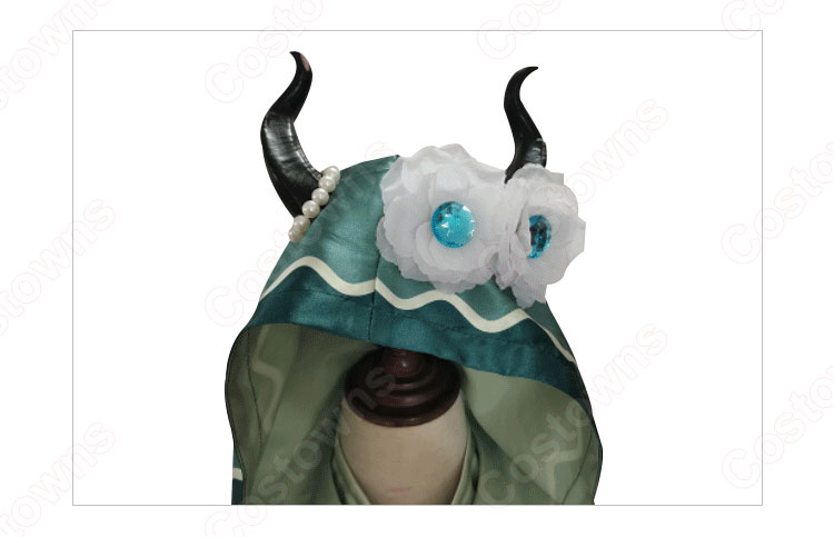 IdentityV 第五人格 祭司(フィオナ・ジルマン) プーアル コスプレ衣装【アイデンティティV 】サバイバー スキン cosplay 仮装 変装-4