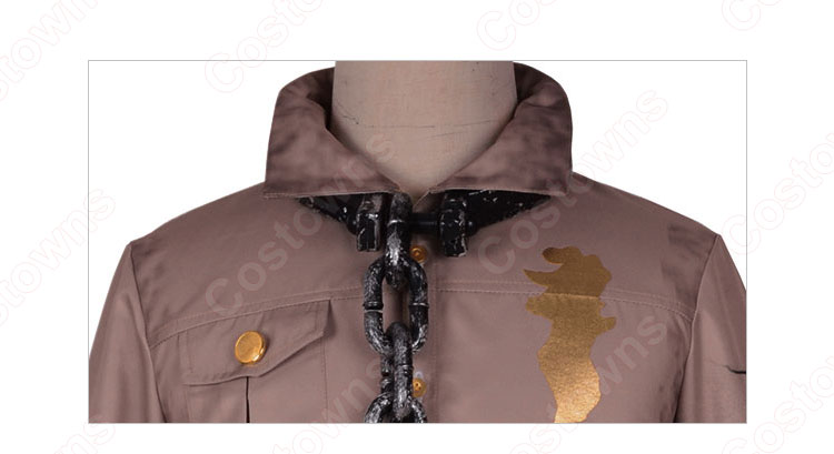 IdentityV 第五人格 囚人 (ルカ・バルサー) ボア コスプレ衣装【アイデンティティV 】サバイバー スキン cosplay 仮装 変装-9