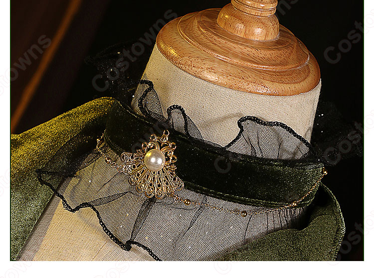 アイデンティティV 血の女王(マリー) スカーレット コスプレ衣装 通販【IdentityV 第五人格】ハンター 演繹の星 cosplay 仮装 変装-3