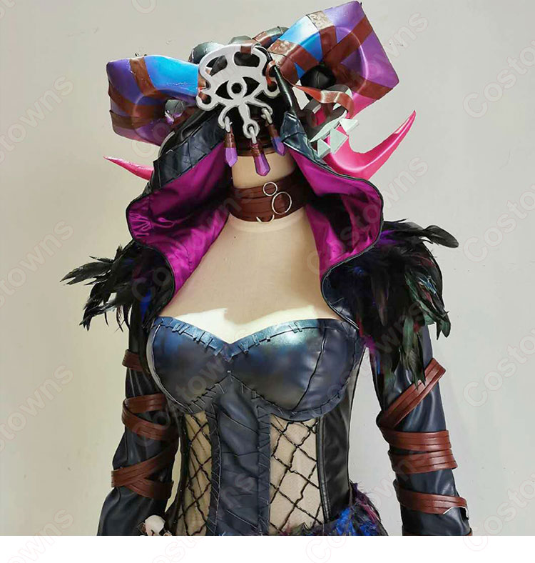 アイデンティティV 祭司(フィオナ・ジルマン) モーガンルフェ コスプレ衣装 通販【IdentityV 第五人格】サバイバー スキン cosplay 仮装 変装-5