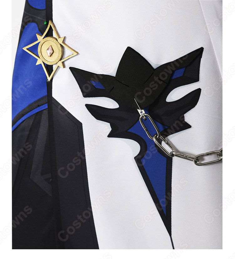 アルベド(あるべど) コスプレ衣装 西風騎士団 首席錬金術師 調査小隊長 白亜の申し子 仮装・変装衣装 コスチューム-8