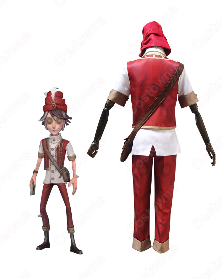 アイデンティティV ポストマン(ビクター・グランツ) 魔法使いオズ コスプレ衣装 【IdentityV 第五人格】サバイバー スキン cosplay 仮装 変装-3