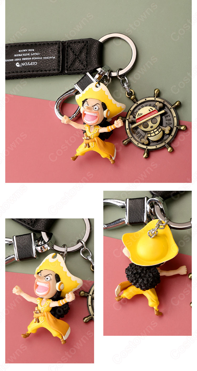 ワンピースキーホルダー ONE PIECE キーチェーン 人形 バックパックペンダントカー