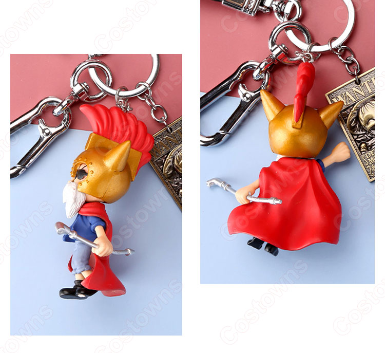 ONE PIECE キーチェーン 人形 モンキー・D・ルフィ バックパック