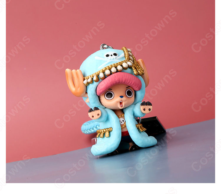 【待望★】 ONE PIECE バック トニートニー・チョッパー 人形 キーチェーン カチューシャ・被り物・帽子
