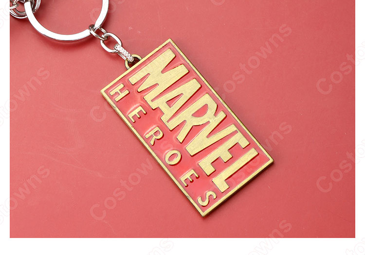 アイアンマン(トニー・スターク) キーチェーン 人形 バックパックペンダントカーキーホルダー屋内ペンダント アベンジャーズ かわいい漫画アニメーションクリエイティブギフト-10