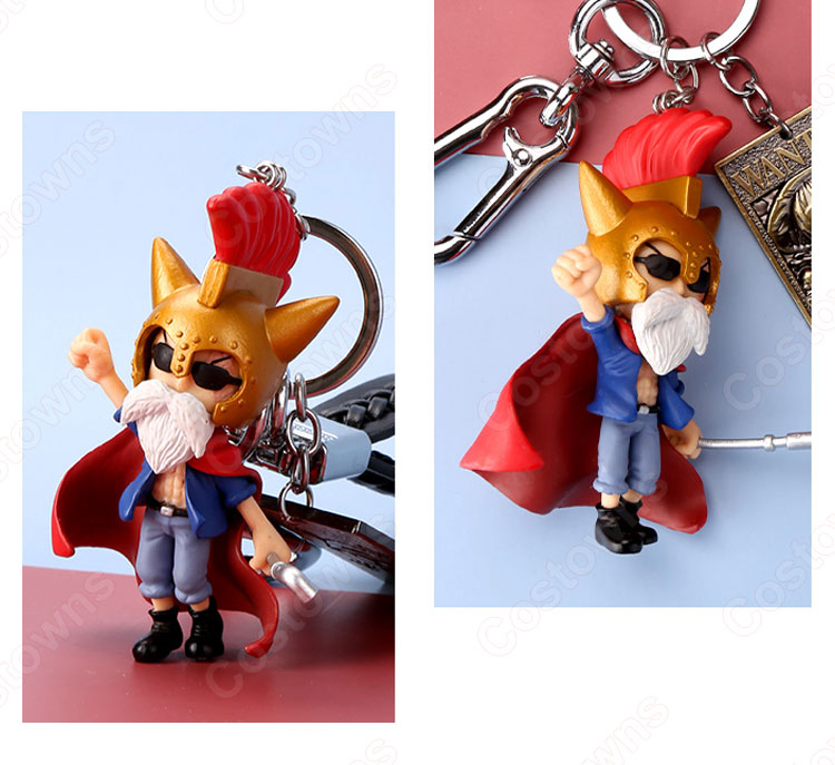 ONE PIECE キーチェーン 人形 モンキー・D・ルフィ バックパック