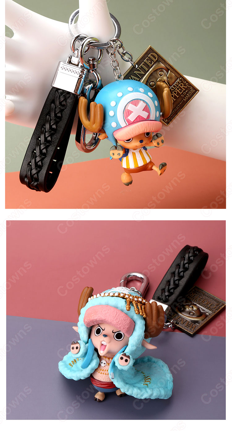 ONE PIECE キーチェーン 人形 トニートニー・チョッパー バック