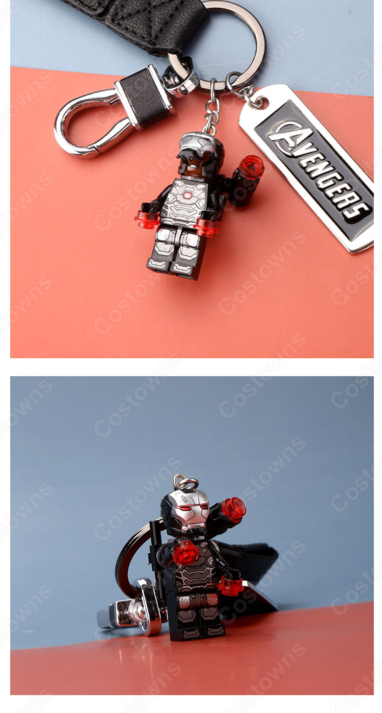 アベンジャーズ キーチェーン 人形 バックパックペンダントカー