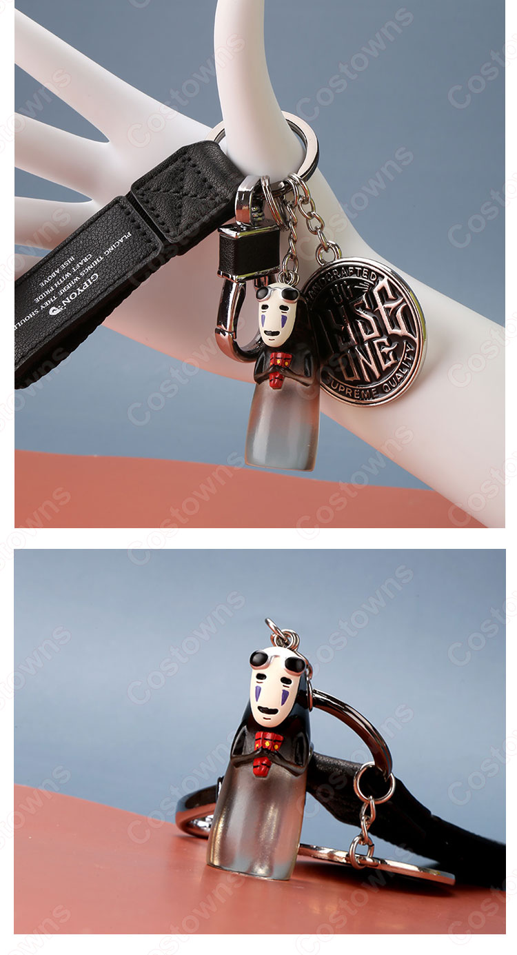 激安通販特集！ カオナシ バックパックペンダントカー 人形 キーチェーン キーホルダー・アクリルキーホルダー