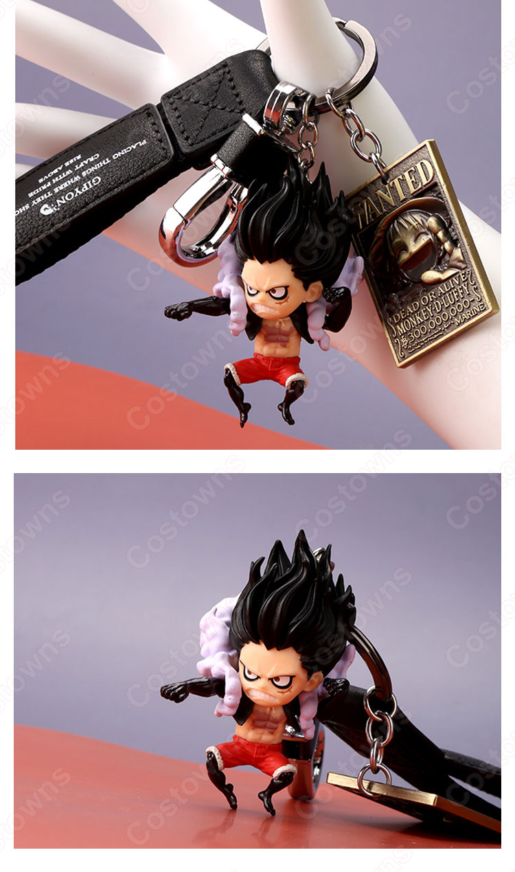 ONE PIECE キーチェーン 人形 バックパックペンダントカーキーホルダー屋内ペンダントモンキー・D・ルフィ ナミ かわいい漫画アニメーションクリエイティブギフト-8