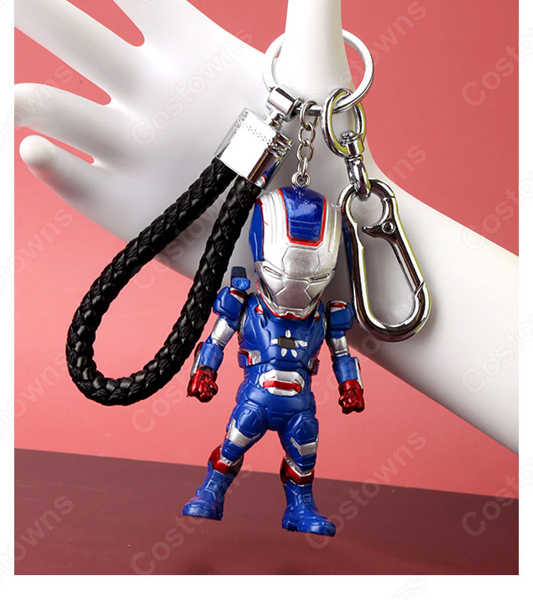 アベンジャーズエンドゲーム キーホルダー　ネックレス　兼用　セット アベンジャーズ エンドゲーム アクリルキーホルダー10種セット