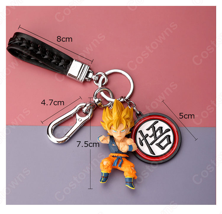 ドラゴンボール キーチェーン 人形 バックパックペンダントカー