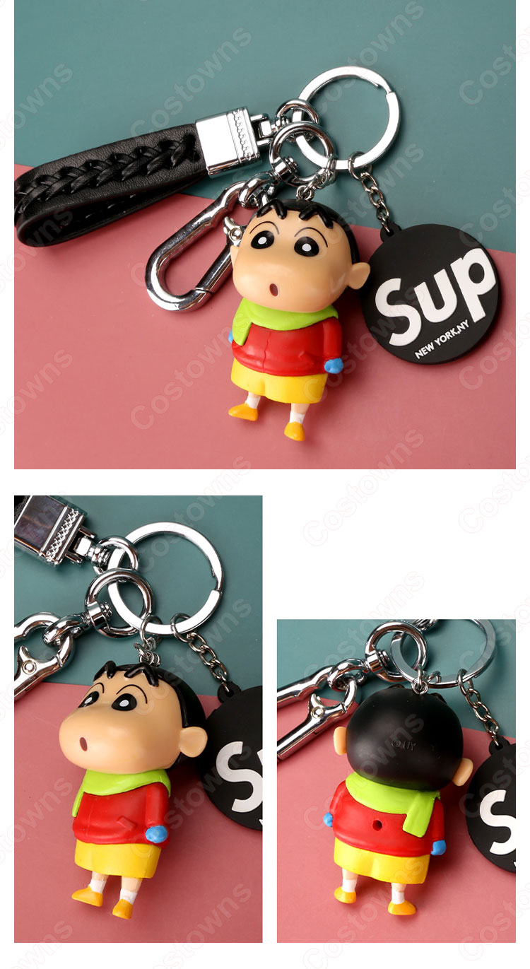 クレヨンしんちゃん キーチェーン 人形 バックパックペンダント