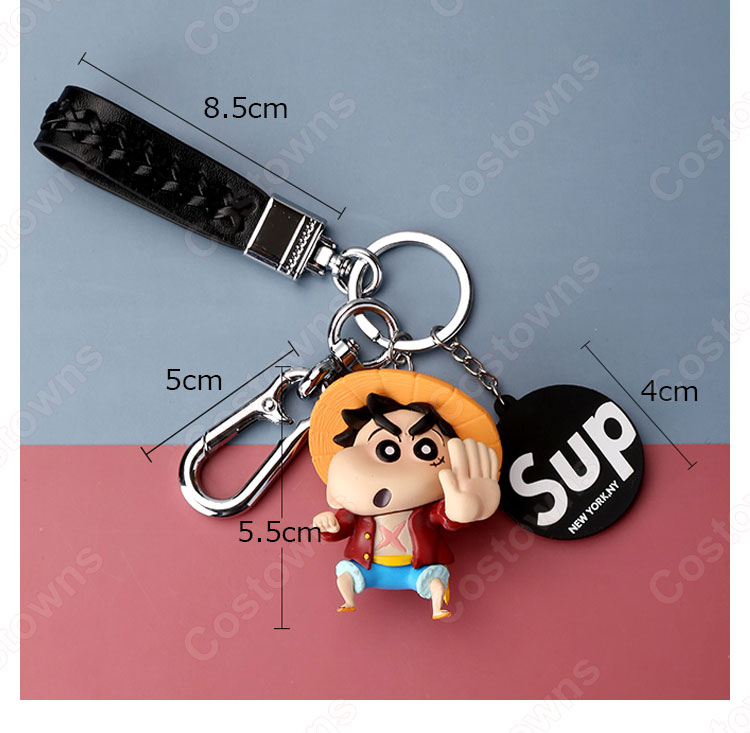 クレヨンしんちゃん キーチェーン 人形 バックパックペンダント