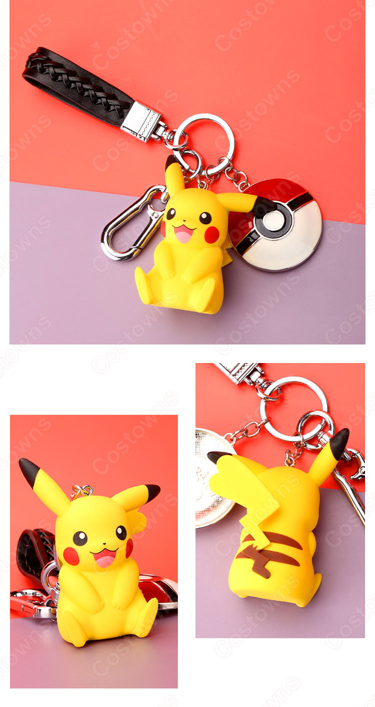 400円‼️ 値下げ⭕️ ポケモン キーホルダー キーチェーン ピカチュウ イーブイ ピカチュウ＆イーブイ キラキラキーホルダー ポケモン