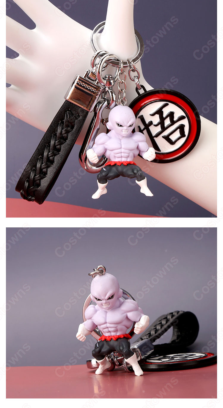 ドラゴンボール キーチェーン 人形 バックパックペンダントカーキーホルダー屋内ペンダント 超サイヤ人孫悟空(そん ごくう)ベジット  超サイヤ人ベジータ ジレン 界王(かいおう) ブロリー かわいい漫画アニメーションクリエイティブギフト-15