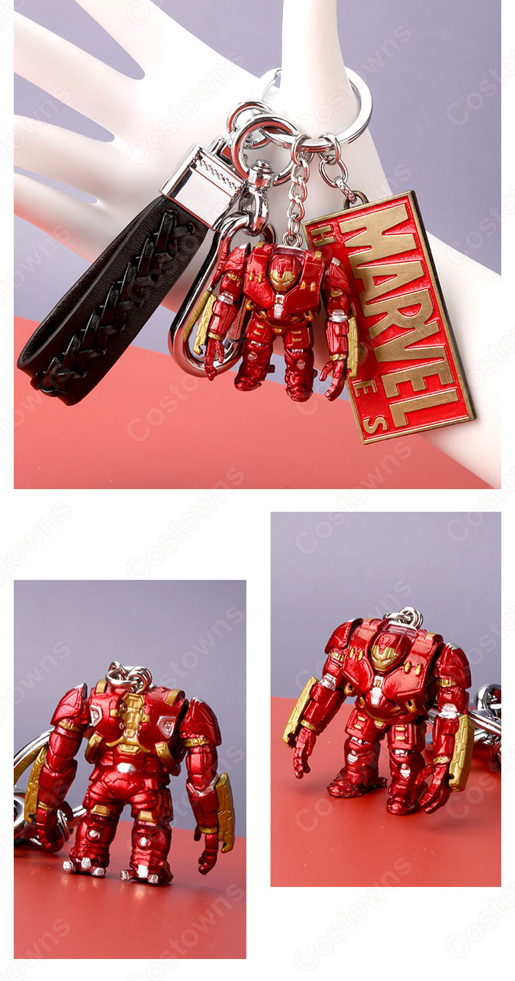 アベンジャーズ キーチェーン 人形 バックパックペンダントカー
