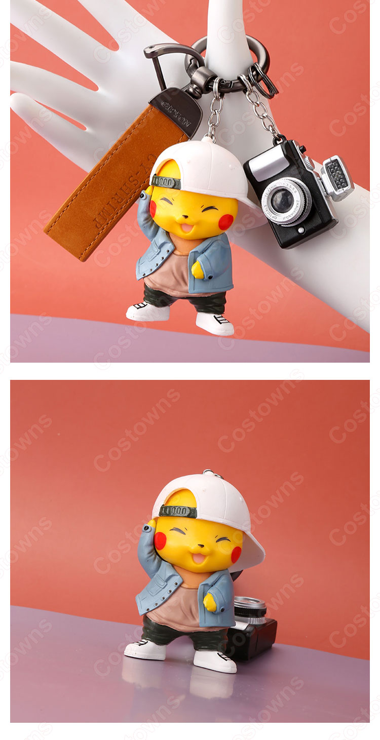 ポケットモンスター ピカチュウ キーチェーン 人形 バックパック