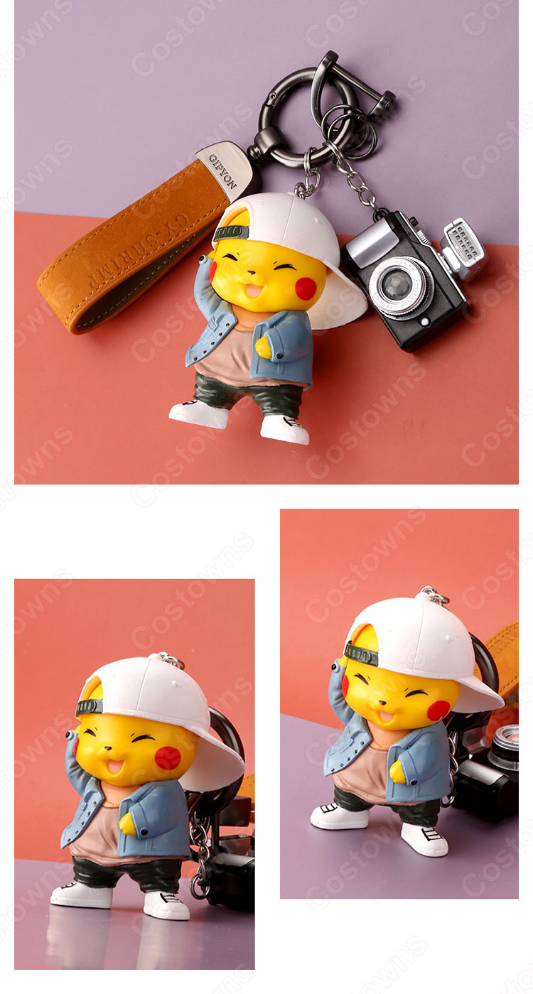 ポケットモンスター ピカチュウ キーチェーン 人形 バックパック