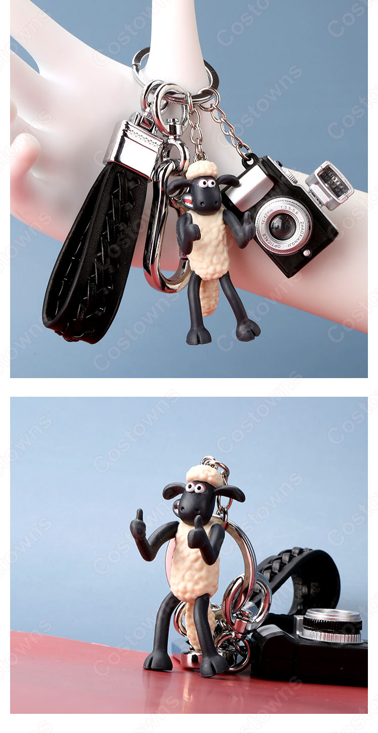 ひつじのショーン キーチェーン 人形 バックパックペンダント