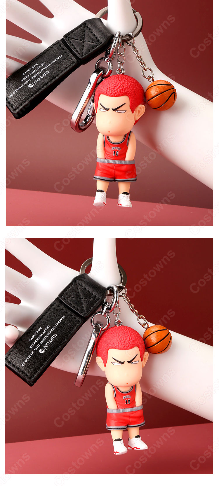SLAM DUNK』（スラムダンク）キーチェーン 人形 バックパック