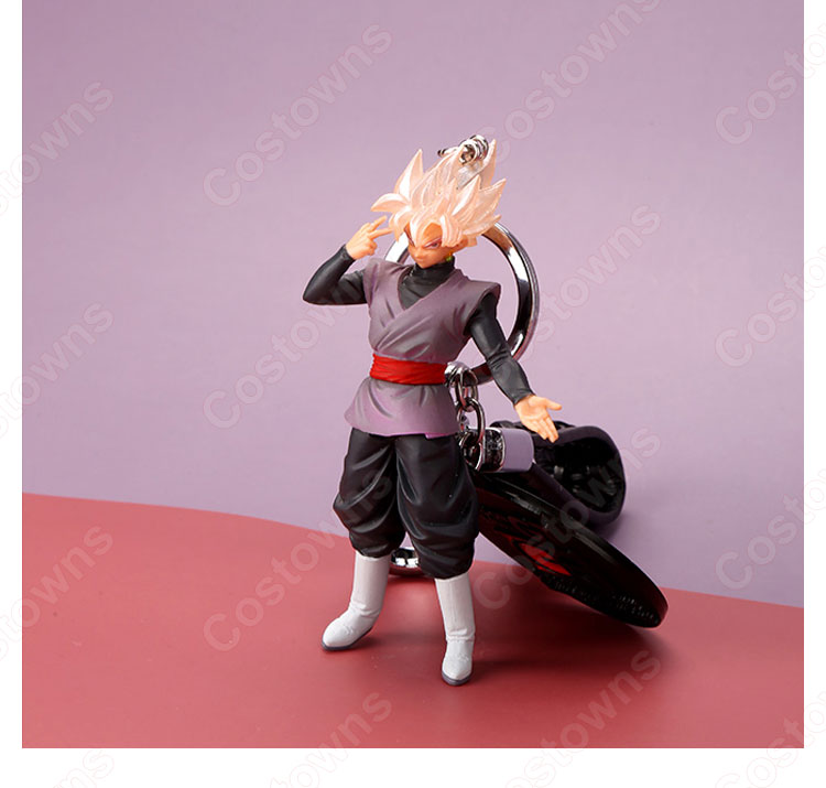 ドラゴンボール キーチェーン 人形 バックパックペンダントカーキーホルダー屋内ペンダント超サイヤ人 孫悟空（そん ごくう） ベジータ ベジット かわいい漫画アニメーションクリエイティブギフト-2