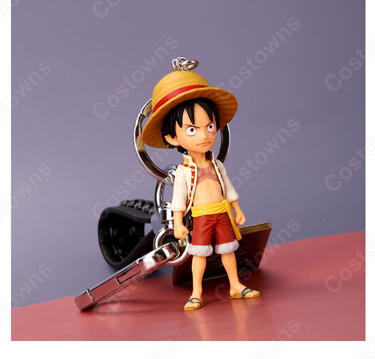 ONE PIECE キーチェーン 人形 モンキー・D・ルフィ バックパック