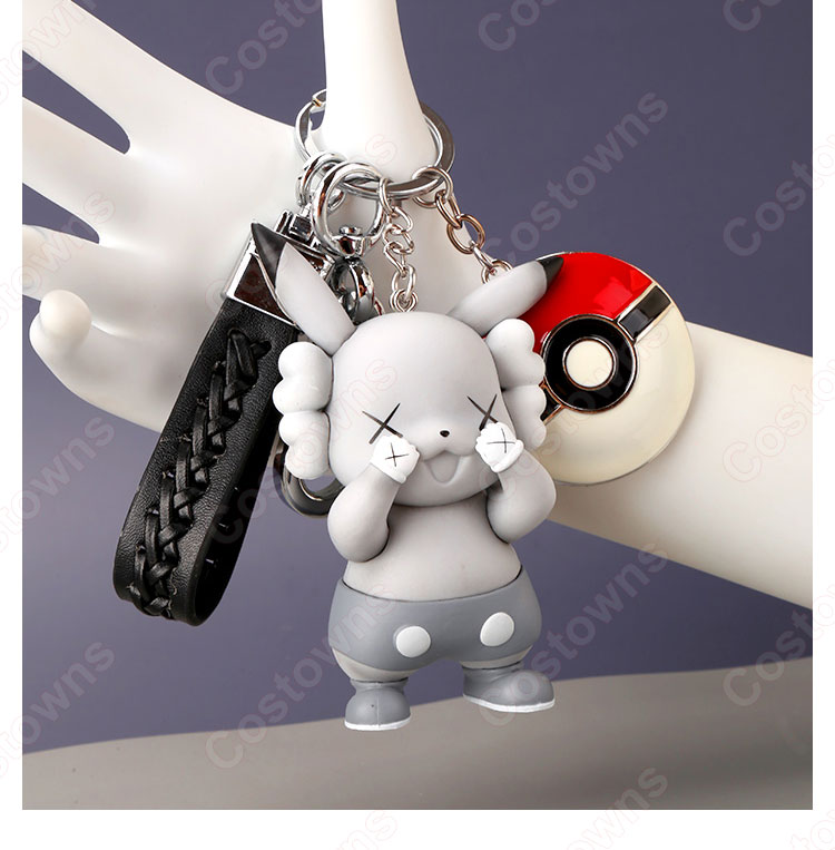 【新品未使用】ピカチュウ 本革 キーホルダー ポケモン ピカチュウ キーホルダー 非売品 レザー - メルカリ