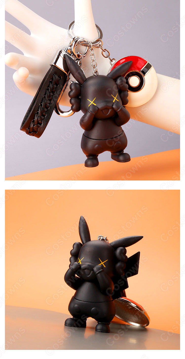 ピカチュウ キーチェーン 人形 バックパックペンダントカー