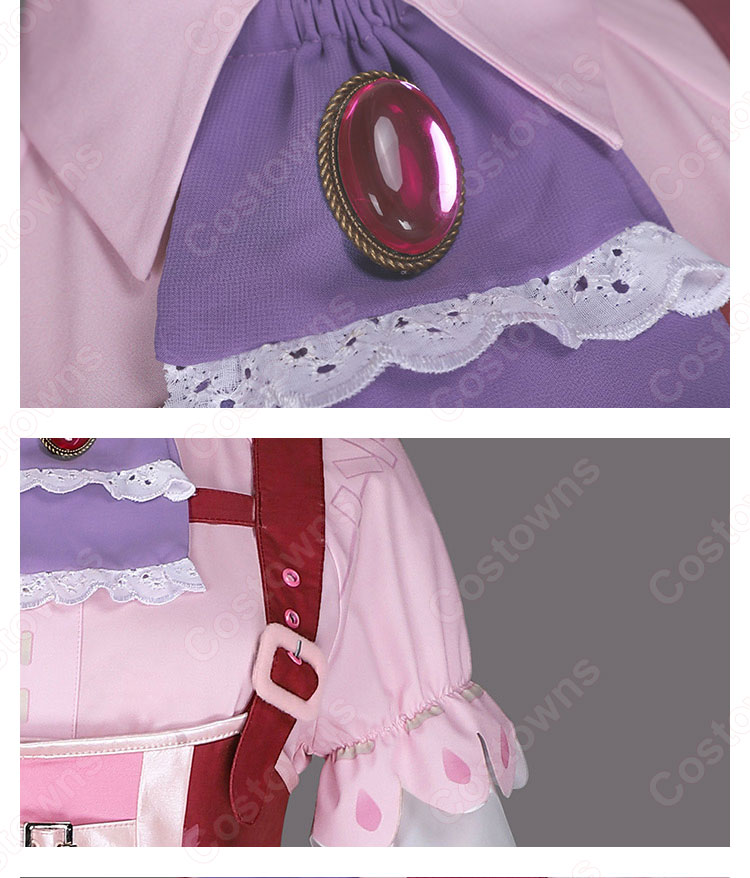 アイデンティティV 機械技師(トレイシー・レズニック) アルビジアの謎 コスプレ衣装 【IdentityV 第五人格】サバイバー スキン かわいい ピンク色 cosplay 仮装 変装-10