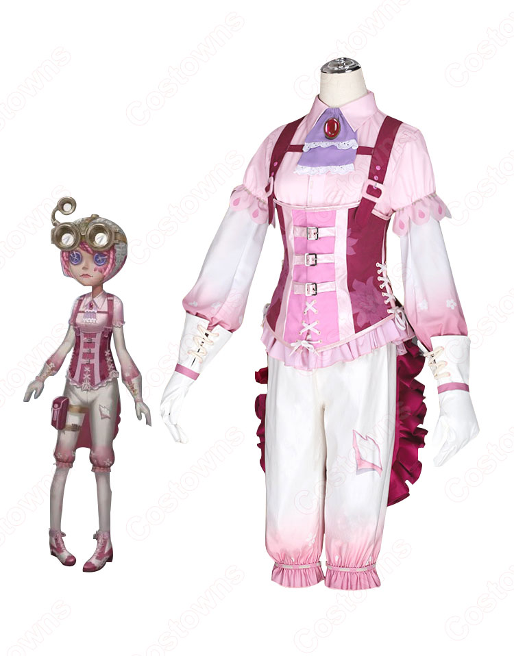 アイデンティティV 機械技師(トレイシー・レズニック) アルビジアの謎 コスプレ衣装 【IdentityV 第五人格】サバイバー スキン かわいい ピンク色 cosplay 仮装 変装-8