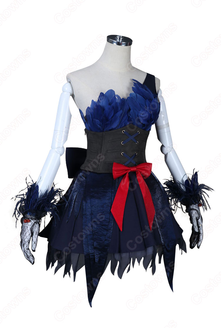 アイデンティティV 空軍(マーサ・ベハムフィール) ブラックスワン コスプレ衣装 【IdentityV 第五人格】サバイバー スキン cosplay 仮装 変装-3