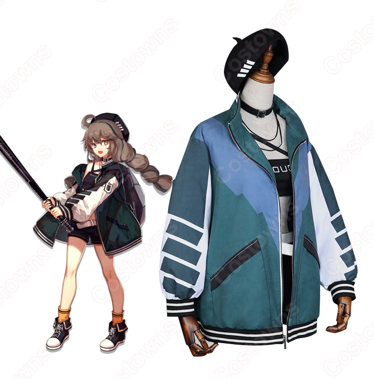 送料無料!! クオーラ (Cuora) コスプレ衣装 【アークナイツ】 戦闘服 cosplay-2