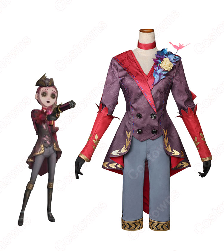 アイデンティティV 空軍(マーサ・ベハムフィール) 懐古 コスプレ衣装 【IdentityV 第五人格】サバイバー スキン cosplay 仮装 変装-1