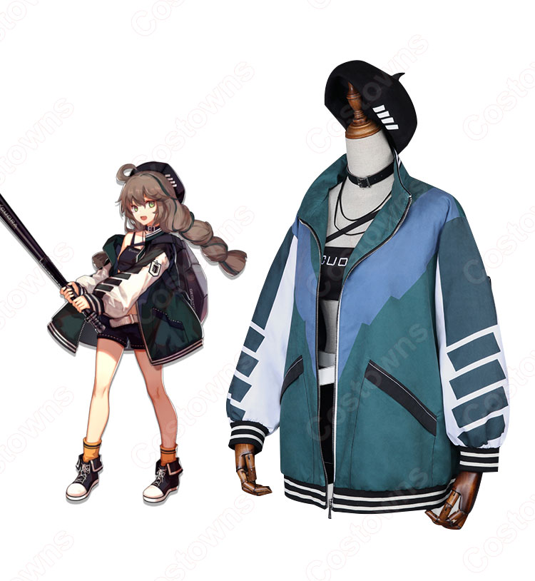 送料無料!! クオーラ (Cuora) コスプレ衣装 【アークナイツ】 戦闘服 cosplay-3