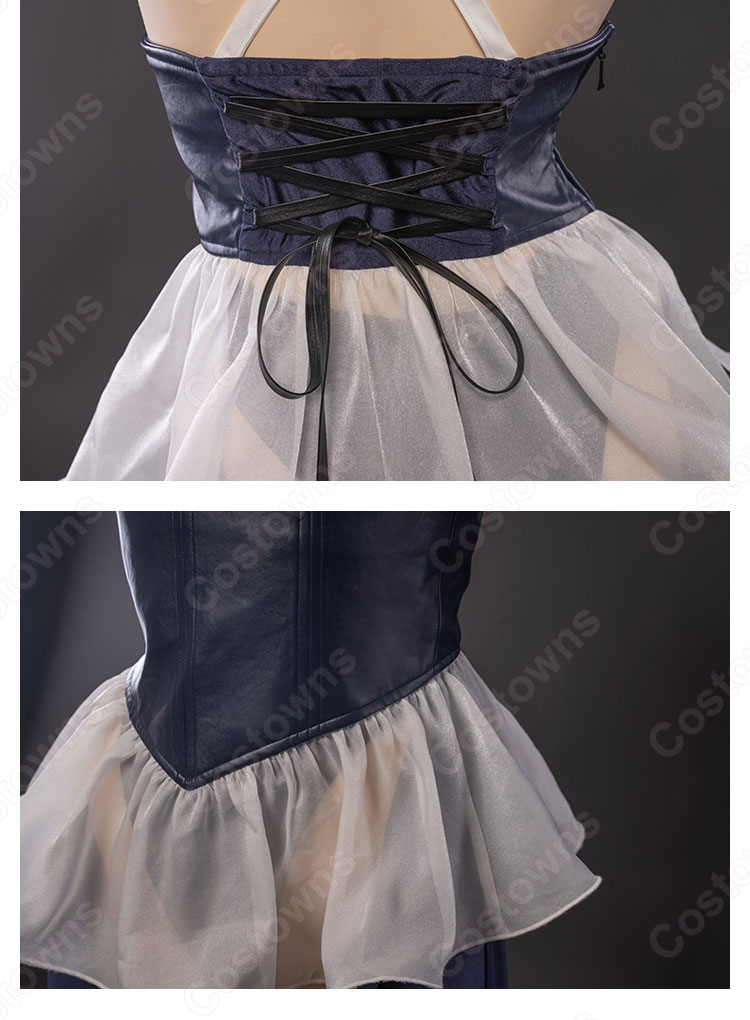 スカサハ メイド服 師匠 ドレス コスプレ衣装 【Fate/Grand Order】FGO cosplay ハロウィン クリスマス 仮装 全セット-7