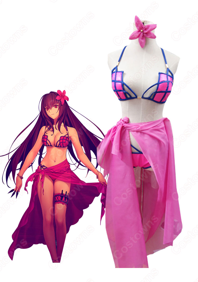 送料無料 ギフト スカサハ cosplay FGO Order】 Fate/Grand 【 コスプレ衣装 水着 衣装