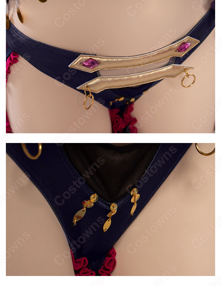 Fate FGO エレシュキガル ブラジャー コスプレ衣装 『Fate/Grand Order』 セクシー ドレス バニーガール cosplay-11