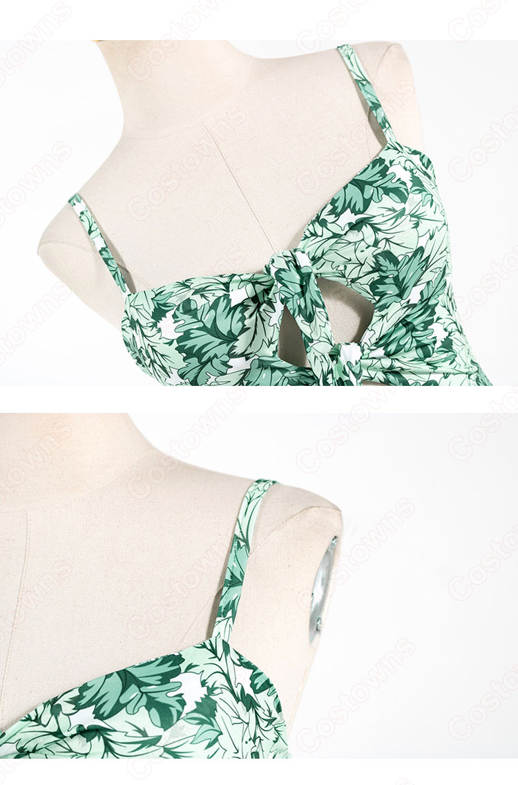 TWICE ドレス 韓国ファッション キャミワンピース レディース ノースリーブ ドレス 着痩せ セクシー ドレス 出勤 夏物 普段着-4